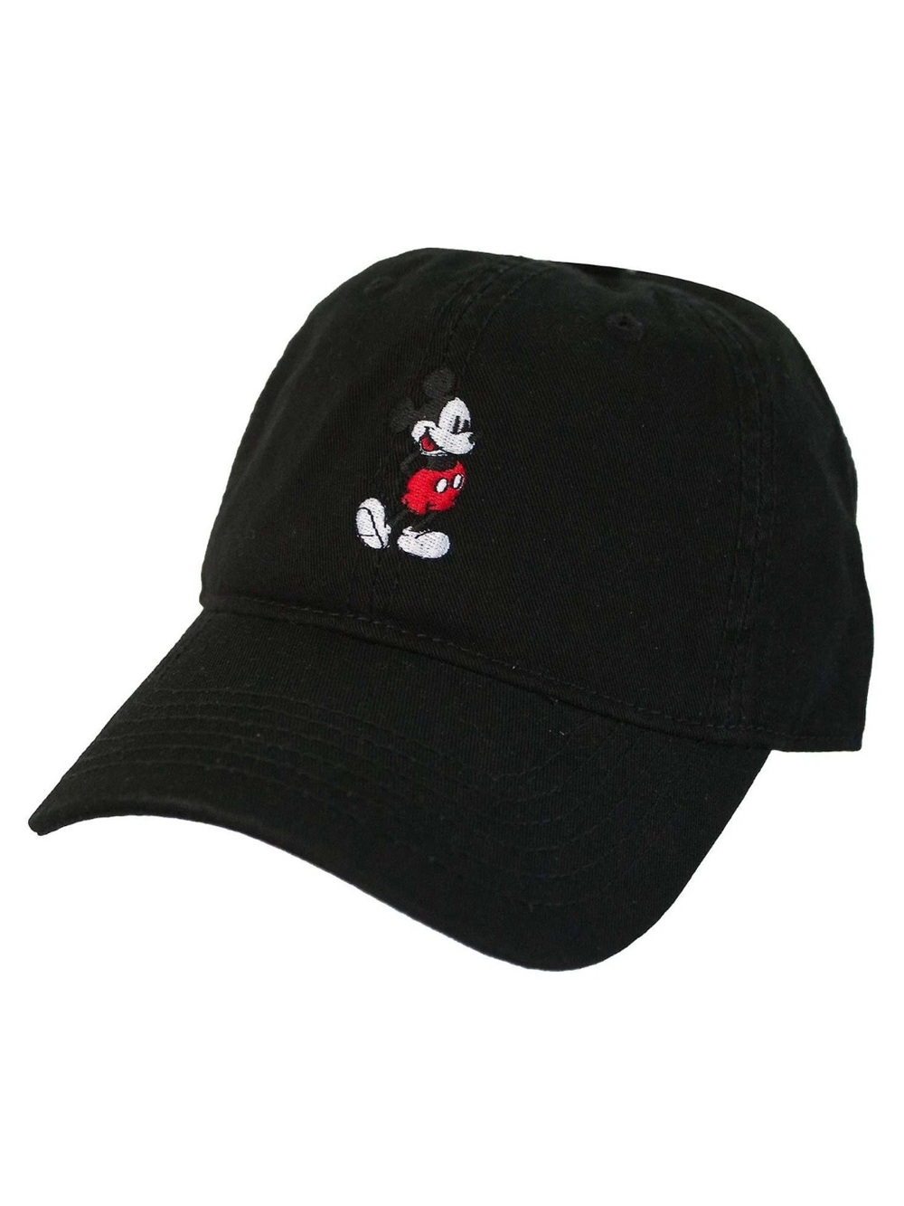 Neff Black Kids Hat with Embroidered Mickey Accent